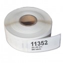 Confezione da 500 Etichette Compatibili DYMO 11352, S0722520 54mm x 25mm