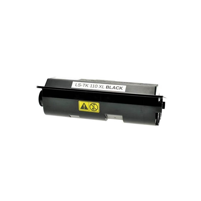 Toner Compatibile Kyocera 1T02FV0DE0 TK110 Bk Nero 6000 Pagine No Oem