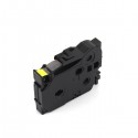 Nastro Laminato Brother Tze-631 Nero su Giallo 12mm x 8m No Oem