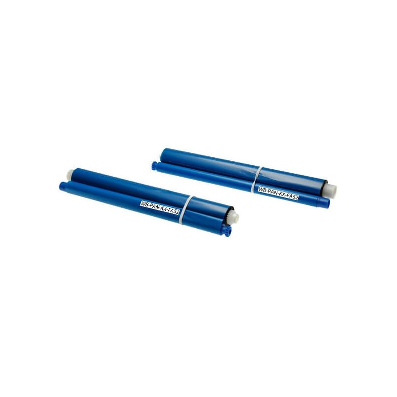 TTR Compatibile Panasonic KX-FA52X KXFA52X Confezione 2pz 30mt x 2 100 Pagine x 2 No Oem
