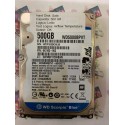 Hard Disk Usato Semifunzionante Sata 2,5" 500Gb WESTERN DIGITAL WD5000BPVT-60HXZT3 643162-002