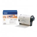 Rotolo da 600 Etichette in Carta Originali Brother DK-11240 102mm x 51mm Nero su Bianco