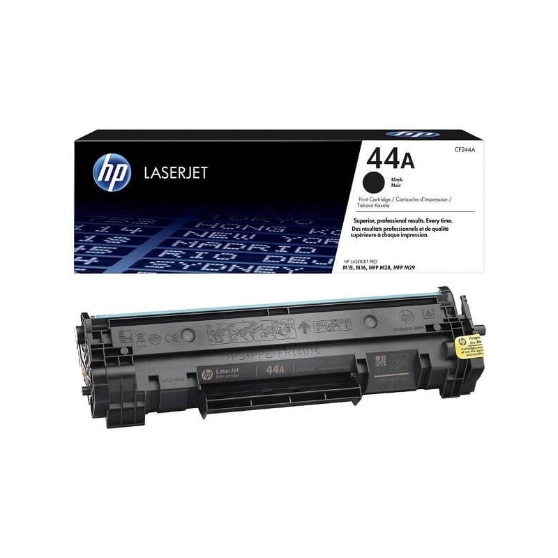 Toner Originale Hp CF244A 44A Bk Nero 1000 Pagine
