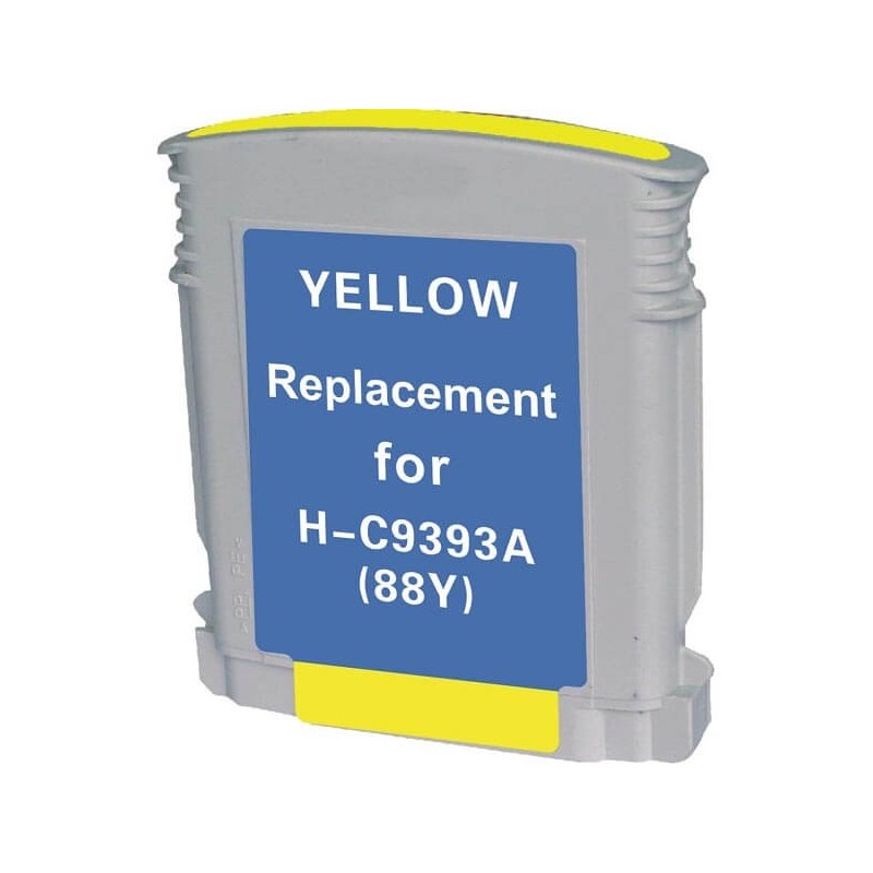 Cartuccia Compatibile HP 88 C9393AE Y Yellow 1700 Pagine 28ml No Oem