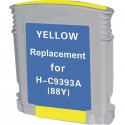 Cartuccia Compatibile HP 88 C9393AE Y Yellow 1700 Pagine 28ml No Oem