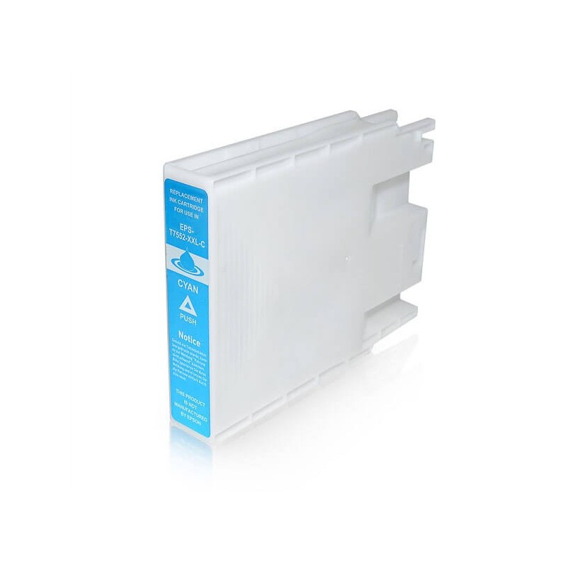 Cartuccia Compatibile Epson C13T755240 T7552 C Ciano 39ml No Oem