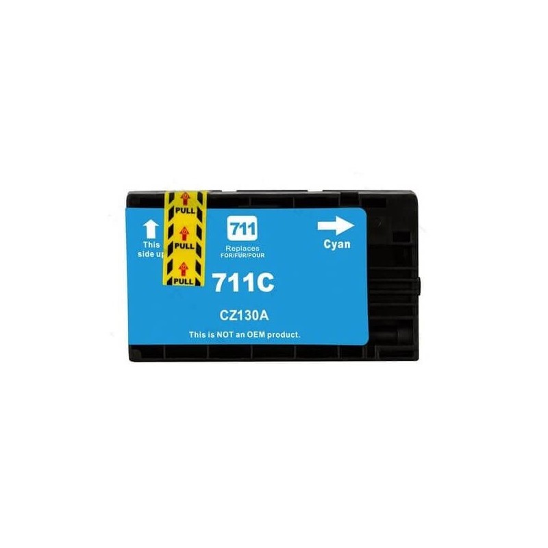 Cartuccia Compatibile HP CZ130A 711 C Ciano 29ml No Oem