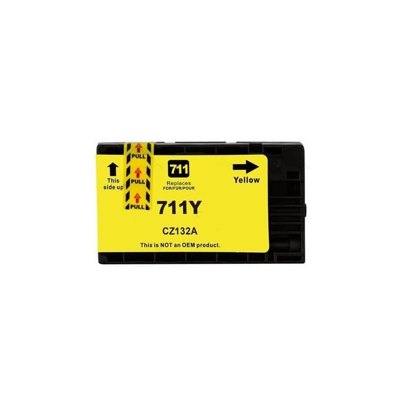 Cartuccia Compatibile HP CZ132A 711 Y Yellow 29ml No Oem