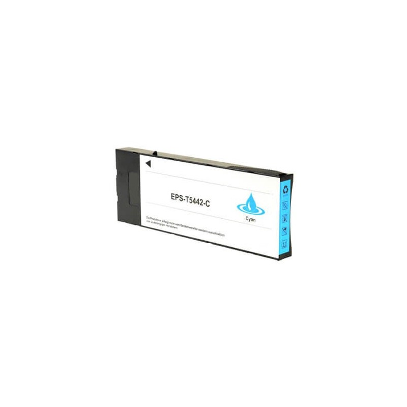 Cartuccia Compatibile Epson C13T544200 T5442 C Ciano 220ml No Oem