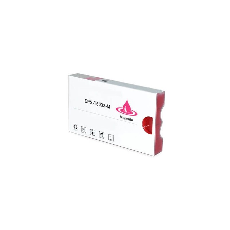 Cartuccia Compatibile Epson C13T603300 T6033 M Magenta 220ml No Oem