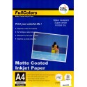 Confezione da 50 Fogli di Carta Fotografica A4 108 Grammi Matte