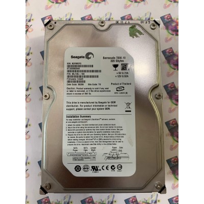 Hard Disk Usato Funzionante 100% Ok Sata 3,5" 320Gb Seagate ST3320820AS 9BJ13G-188 3.AAD 08286 TK