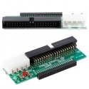 Adattatore da Ide 3,5" a Ide 2,5" Convertitore interno Ide 3,5" 40 Pin a Ide 2,5 con Led