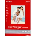 Confezione da 100 Fogli di Carta Fotografica A4 Canon GP-501 170 Grammi Glossy