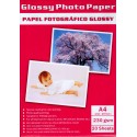 Confezione da 20 Fogli di Carta Fotografica A4 230 Grammi Glossy