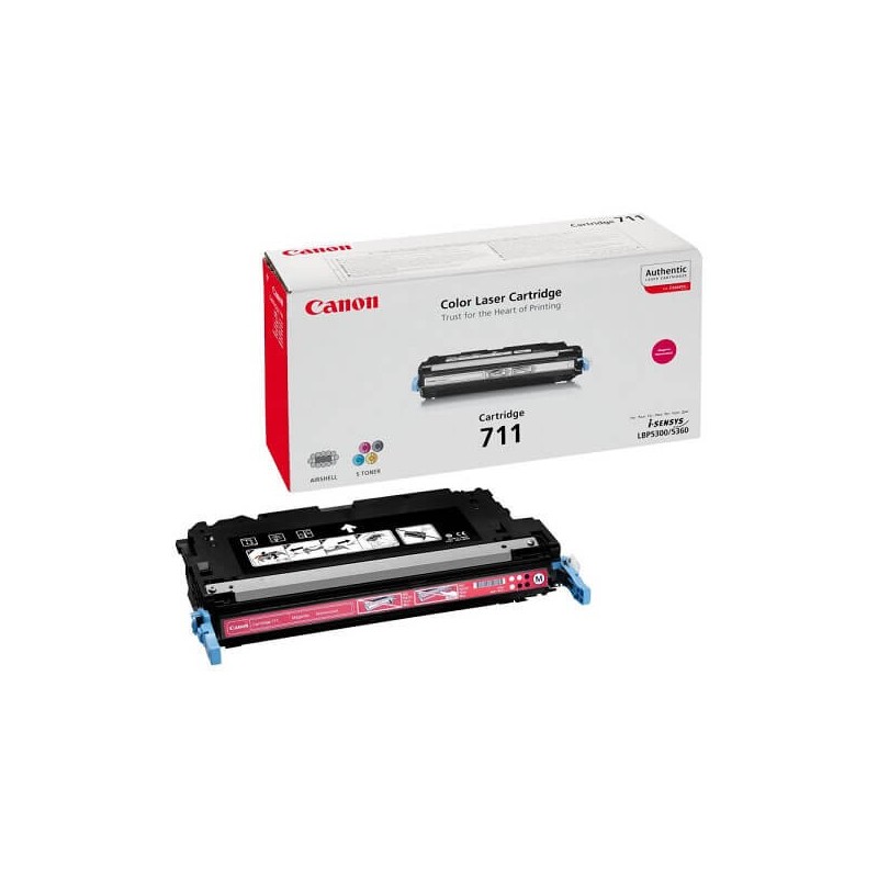 Toner Originale Canon 1658B002 711M M Magenta 6000 Pagine