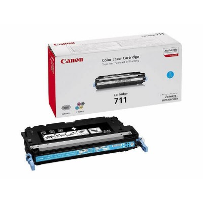 Toner Originale Canon 1659B002 711C C Ciano 6000 Pagine