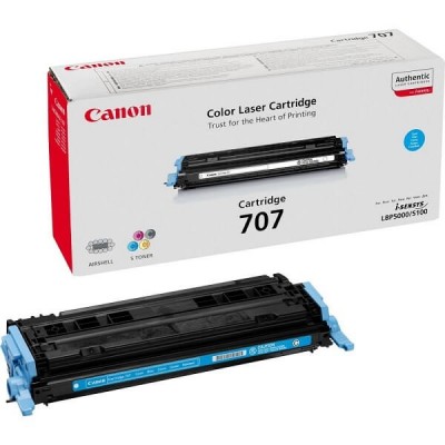 Toner Originale Canon 9423A004 707C C Ciano 2000 Pagine