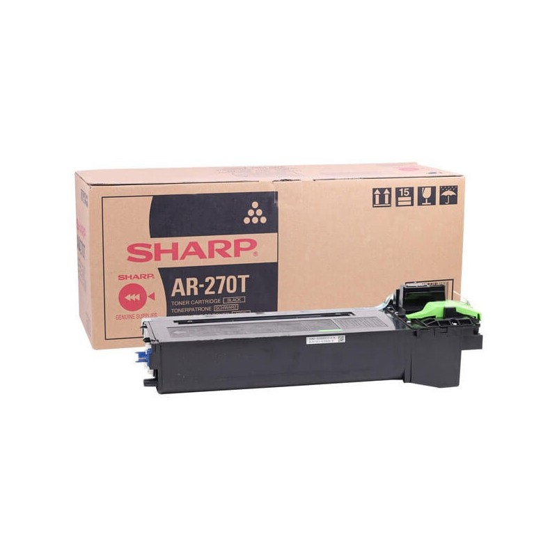 Toner Originale Sharp AR270LT AR270T Bk Nero 25000 Pagine