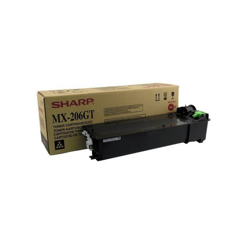 Toner Originale Sharp MX206NT MX206GT Bk Nero 16000 Pagine