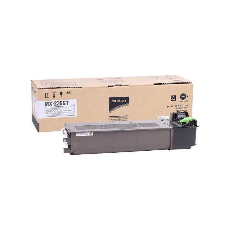 Toner Originale Sharp MX235NT MX235GT Bk Nero 16000 Pagine