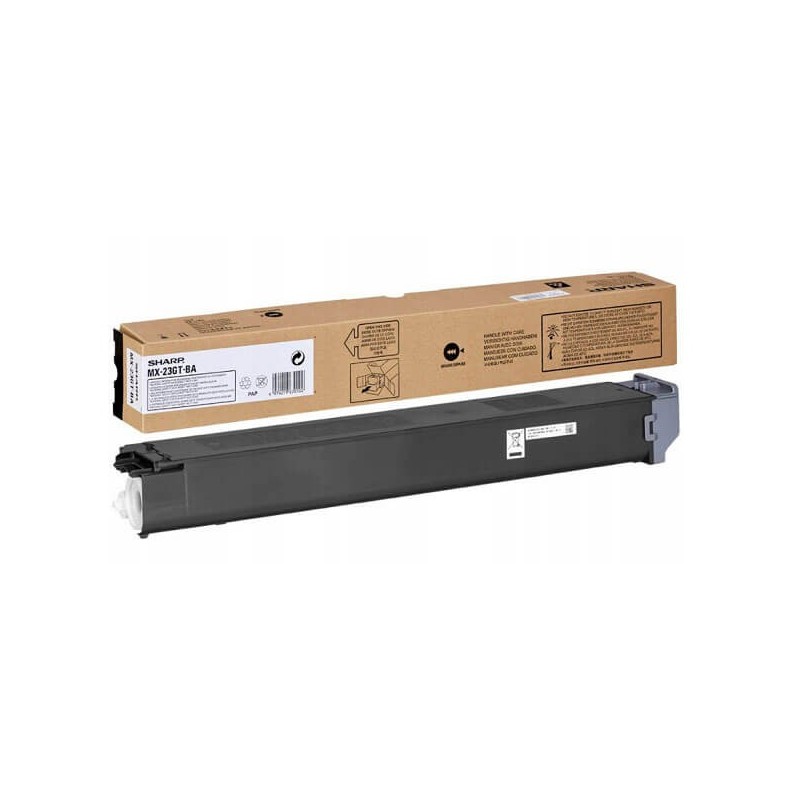 Toner Originale Sharp MX23GTBA Bk Nero 18000 Pagine