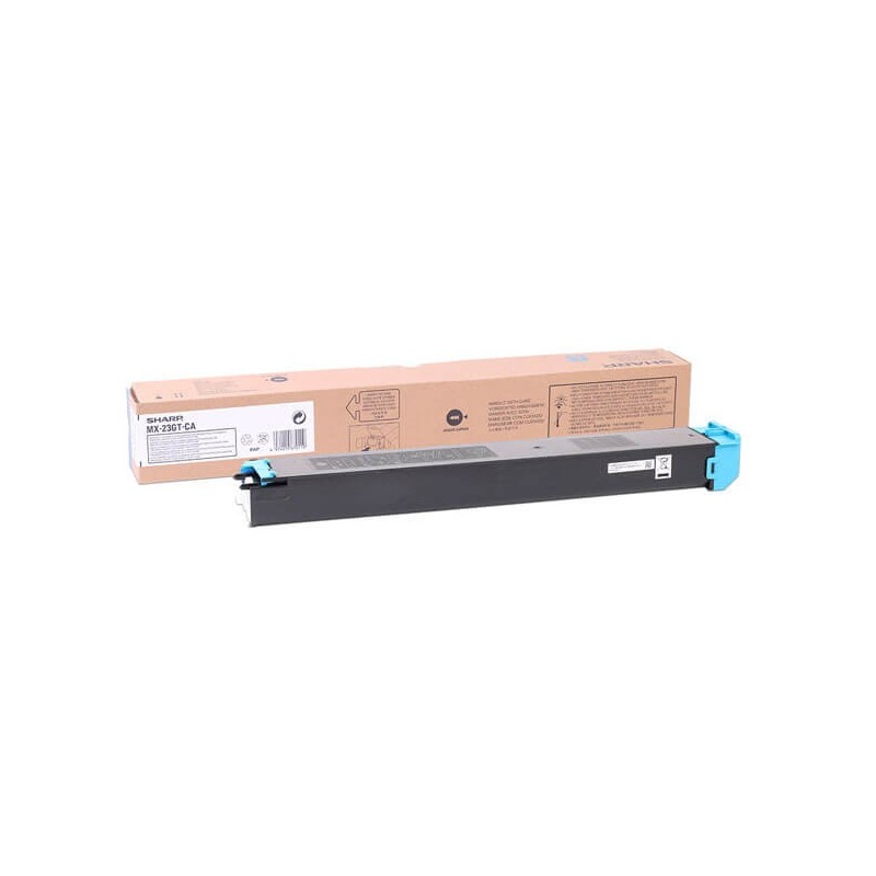 Toner Originale Sharp MX23GTCA C Ciano 10000 Pagine