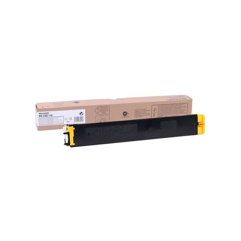Toner Originale Sharp MX23GTYA Y Yellow 10000 Pagine