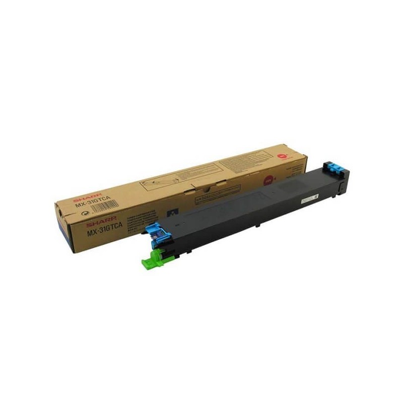 Toner Originale Sharp MX31GTCA C Ciano 15000 Pagine