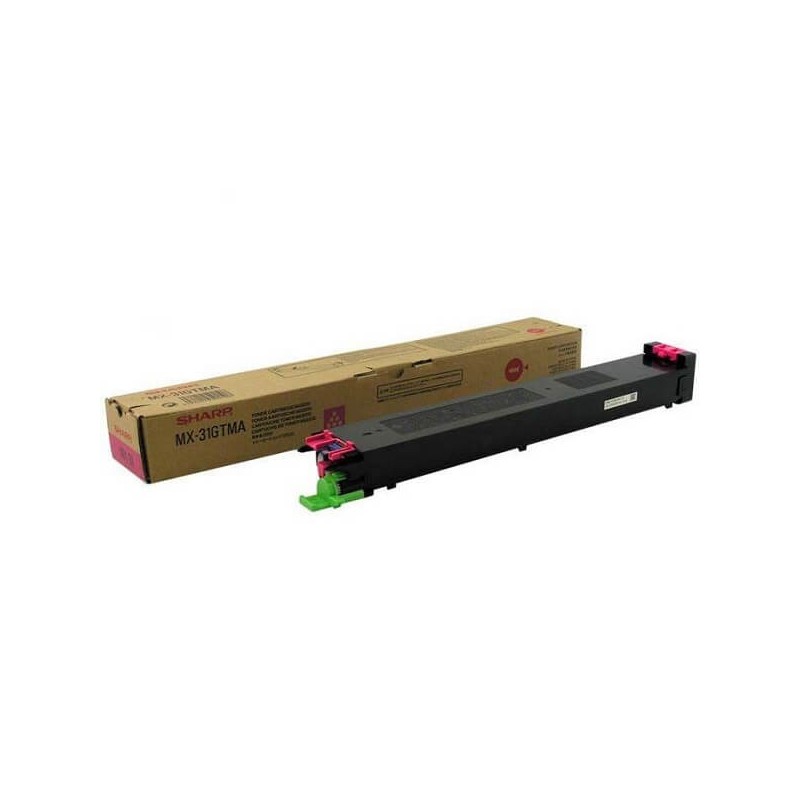 Toner Originale Sharp MX31GTMA M Magenta 15000 Pagine