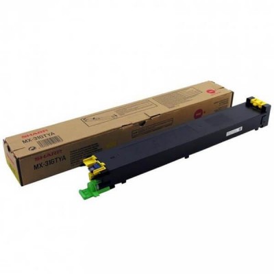 Toner Originale Sharp MX31GTYA Y Yellow 15000 Pagine