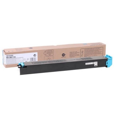 Toner Originale Sharp MX36GTCA C Ciano 15000 Pagine
