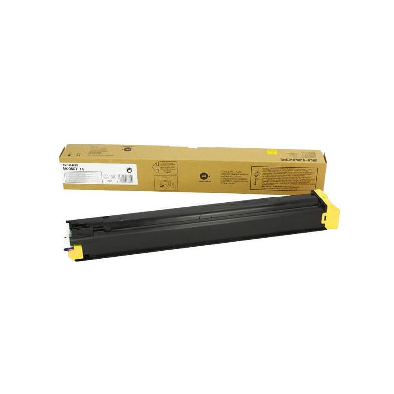 Toner Originale Sharp MX36GTYA Y Yellow 15000 Pagine