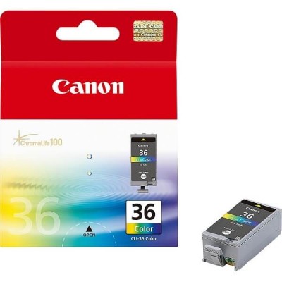 Cartuccia Originale Canon 1511B001 CLI36 12ml 249 Pagine CMY