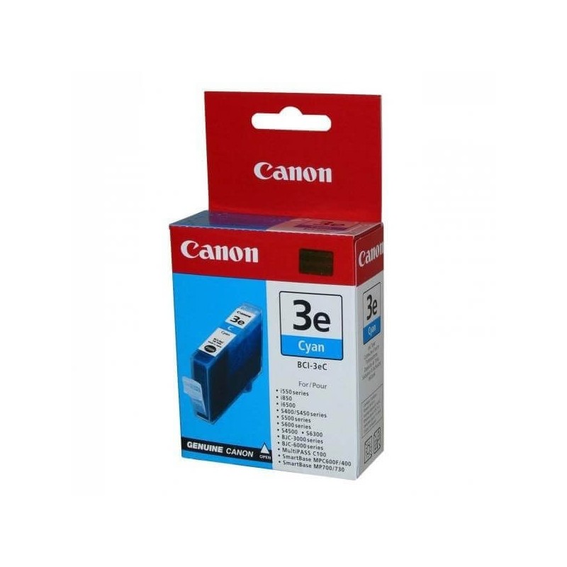 Cartuccia Originale Canon 4480A002 BCI3EC 14ml 390 Pagine C Ciano