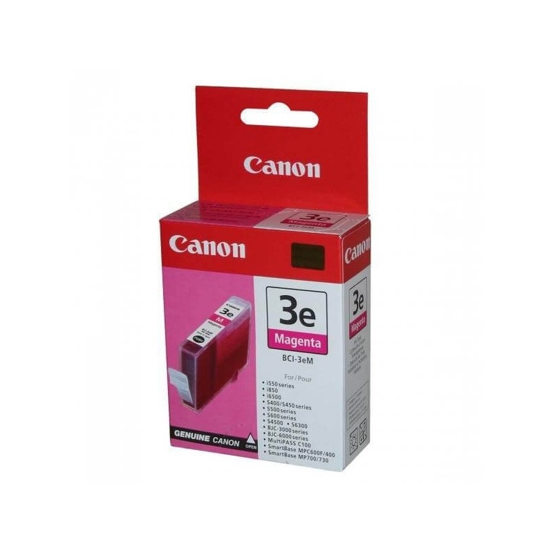 Cartuccia Originale Canon 4481A002 BCI3EM 14ml 390 Pagine M Magenta