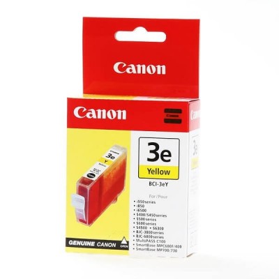 Cartuccia Originale Canon 4482A002 BCI3EY 14ml 390 Pagine Y Yellow