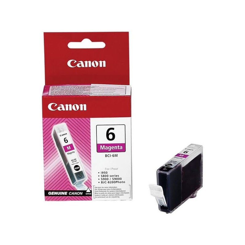 Cartuccia Originale Canon 4707A002 BCI6M 13ml 280 Pagine M Magenta