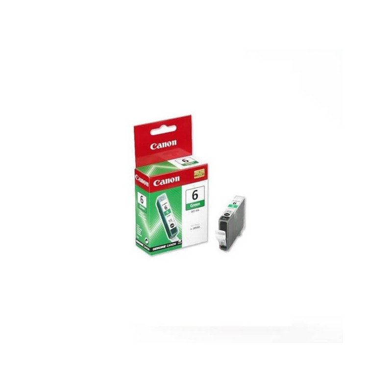 Cartuccia Originale Canon 9473A002 BCI6G 13ml 390 Pagine G Green Verde