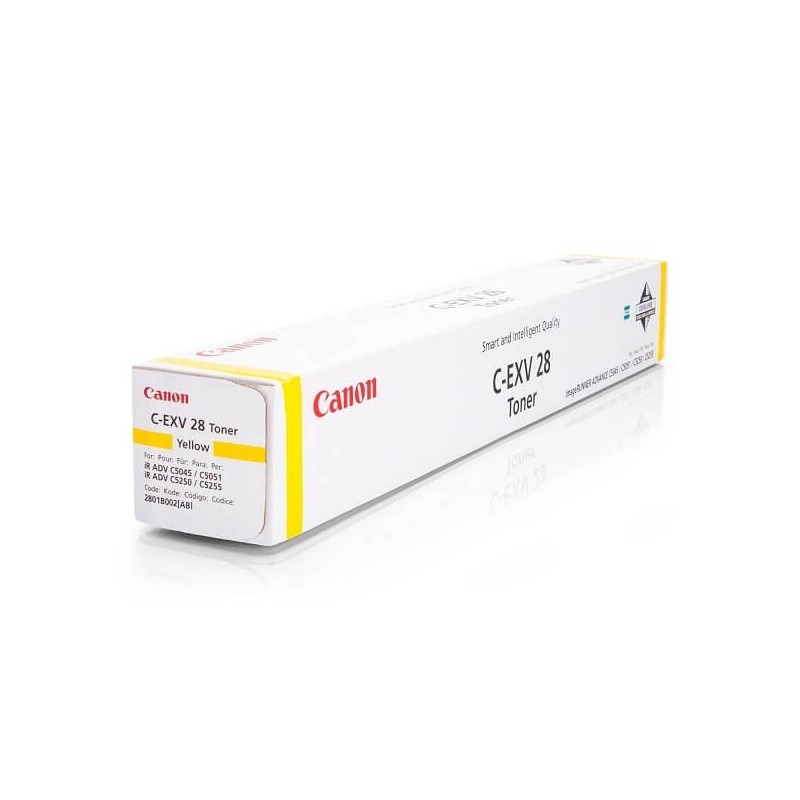 Toner Originale Canon 2801B003 CEXV28 Y Yellow 38000 Pagine