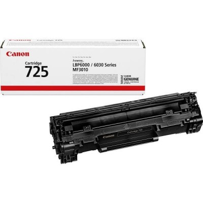 Toner Originale Canon 3484B002 725 Bk Nero 1600 Pagine