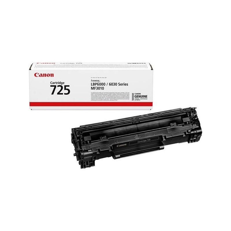 Toner Originale Canon 3484B002 725 Bk Nero 1600 Pagine