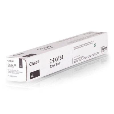 Toner Originale Canon 3782B002 CEXV34 Bk Nero 23000 Pagine