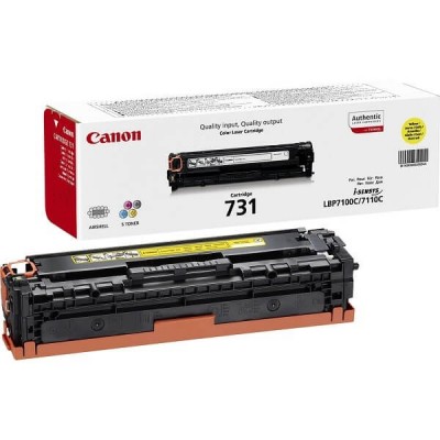 Toner Originale Canon 6269B002 731Y Y Yellow 1500 Pagine