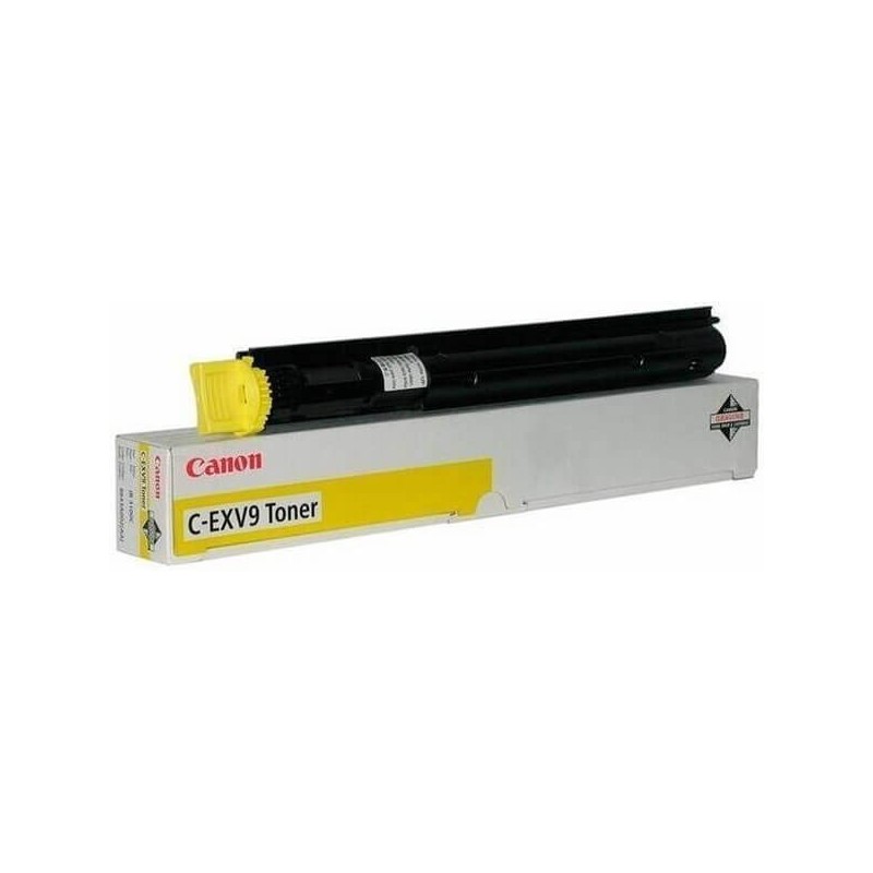Toner Originale Canon 8643A002 CEXV9 Y Yellow 8500 Pagine