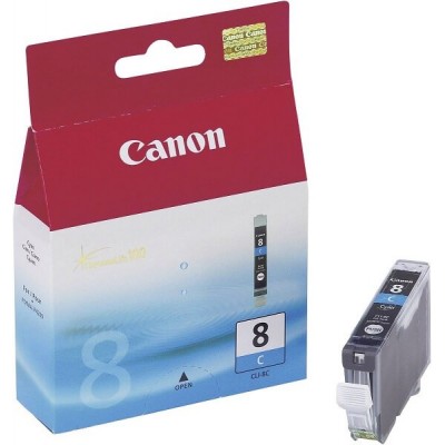 Cartuccia Originale Canon 0621B001 CLI8C 13ml 420 Pagine C Ciano