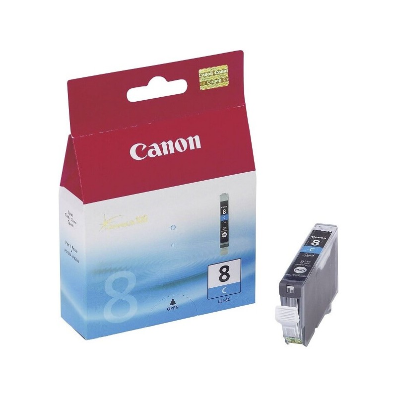 Cartuccia Originale Canon 0621B001 CLI8C 13ml 420 Pagine C Ciano
