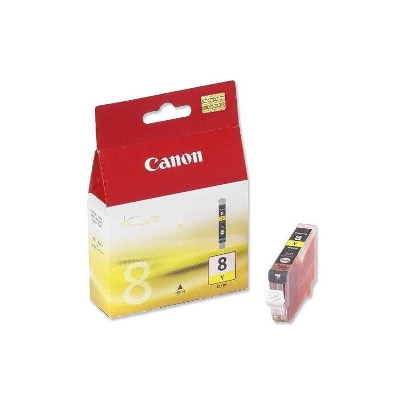 Cartuccia Originale Canon 0623B001 CLI8Y 13ml 530 Pagine Y Yellow