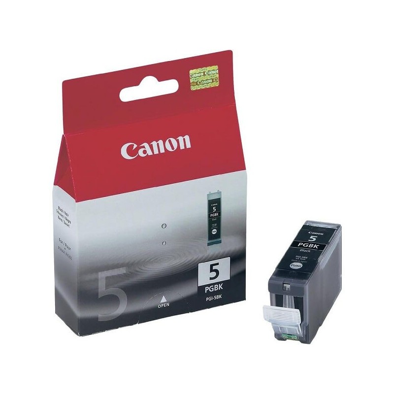 Cartuccia Originale Canon 0628B001 PGI5BK 26ml 505 Pagine Bk Nero