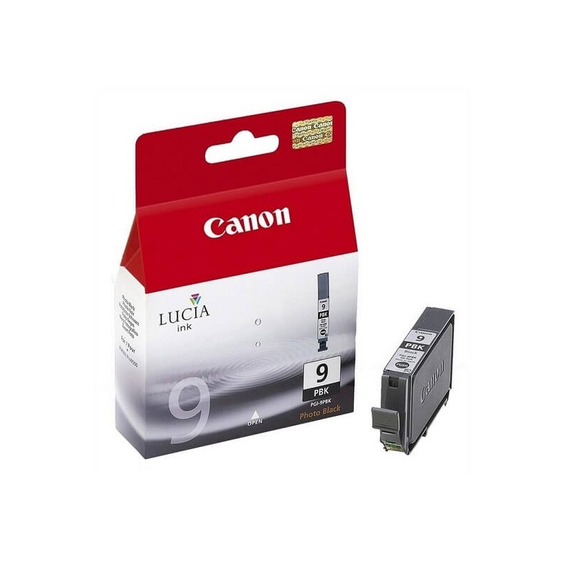 Cartuccia Originale Canon 1034B001 PGI9PBK 14ml 530 Pagine Photo Bk Nero